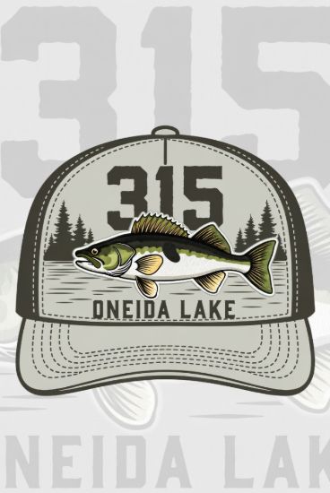 315 Oneida Lake Trucker Hat - 315 Fishing Upstate NY
