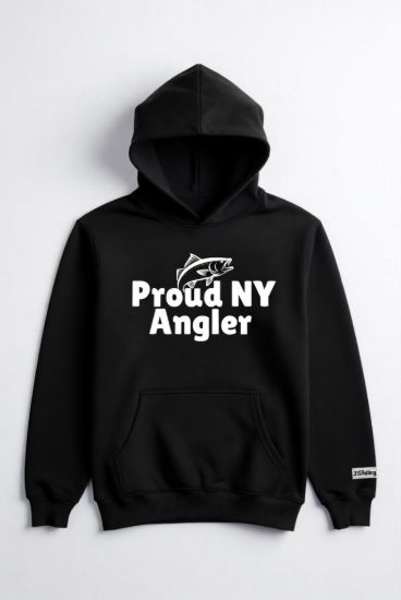 315 Proud NY Angler Hoodie - 315 Fishing Upstate NY